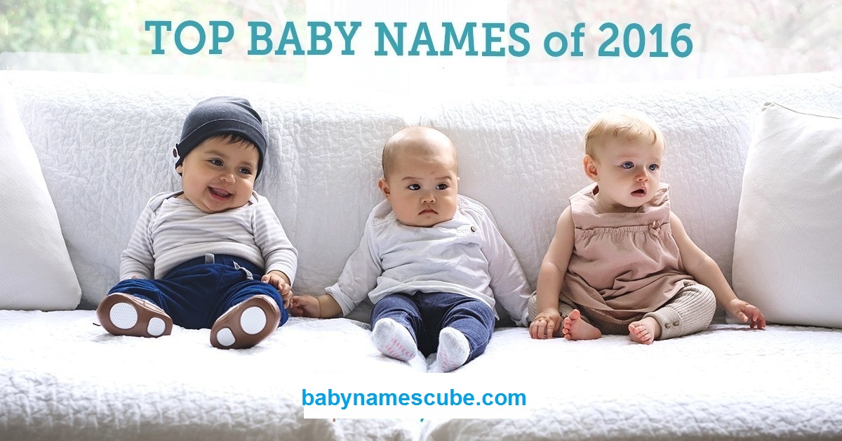 popular baby names 2016 in Netherland