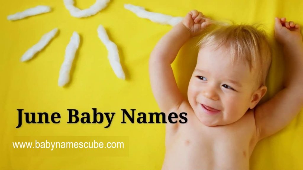 baby names born in june month