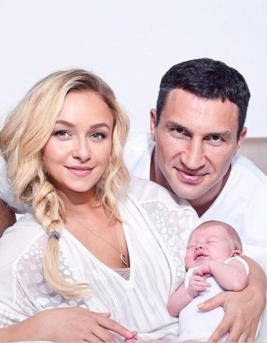 Hayden Panettiere and Wladimir Klitschko baby girl Kaya Evdokia Klitschko