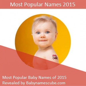 Most Popular Paby Names of 2015