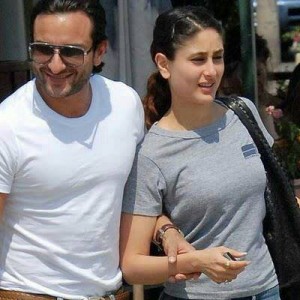 Saif Ali Khan with Kareena Kapoor